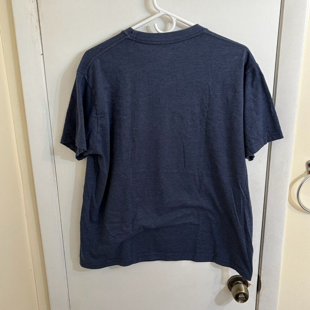 Men's Superman T-Shirt Large Heather Navy - Picture 2 of 3